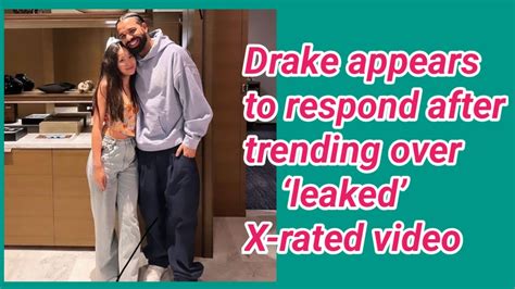 drake photo exposed|Drake appears to respond after trending over ‘leaked’ X